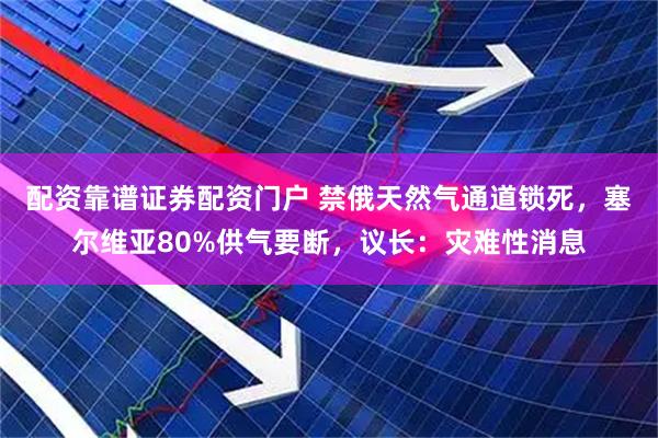 配资靠谱证券配资门户 禁俄天然气通道锁死，塞尔维亚80%供气要断，议长：灾难性消息